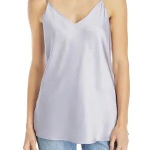 Lafayette New York Women's Light lavender Satin Cami Top